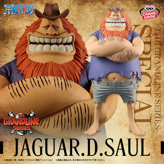 Figurine One Piece - Jaguar D. Saul DXF The Grandline Series Special - Banpresto Flo'Kaze
