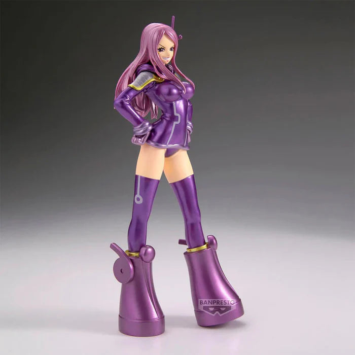 Figurine One Piece - Jewelry Bonney DXF The Grandline Series Egghead Metalic Ver. - Banpresto Flo'Kaze