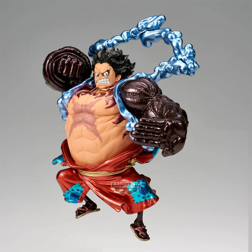 Figurine One Piece - Monkey D. Luffy Gear 4 Boundman King Of Artist Special Ver.II - Banpresto Flo'Kaze