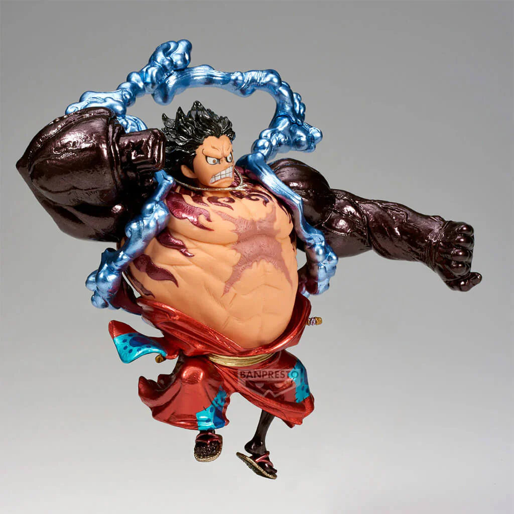 Figurine One Piece - Monkey D. Luffy Gear 4 Boundman King Of Artist Special Ver.II - Banpresto Flo'Kaze