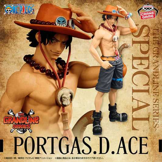 Figurine One Piece - Portgas D. Ace DXF The Grandline Series Special - Banpresto Flo'Kaze