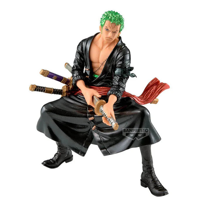Figurine One Piece - Roronoa Zoro King Of Artist Wano Kuni Special Ver. - Banpresto Flo'Kaze
