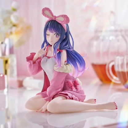 Figurine Oshi No Ko - Hoshino Ai Desktop Cute Rabbit Room Wear Ver. - Taito Flo'Kaze