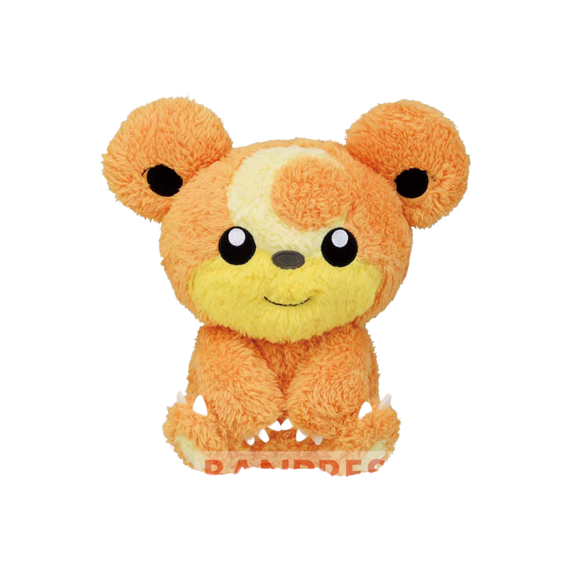 Peluche Pokemon - Teddiursa Hokkori Yasare - Banpresto Flo'Kaze