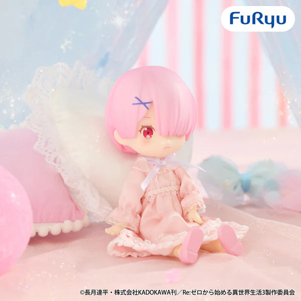 Figurine Re:Zero - Ram In Night Dress Melodoll - FuRyu Flo'Kaze