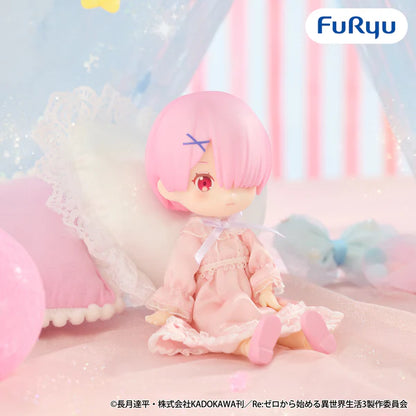 Figurine Re:Zero - Ram In Night Dress Melodoll - FuRyu Flo'Kaze