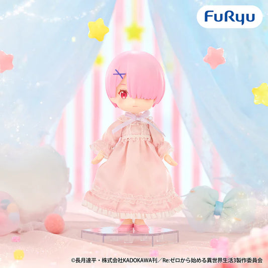 Figurine Re:Zero - Ram In Night Dress Melodoll - FuRyu Flo'Kaze