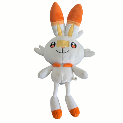 Peluche Pokemon - Flambino (Scorbunny) - Banpresto Flo'Kaze