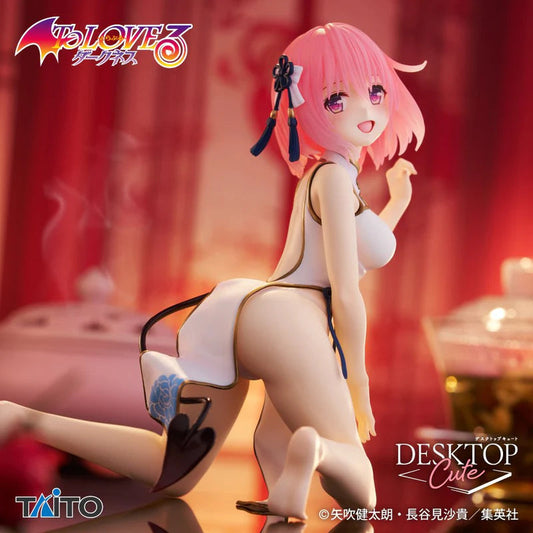 Figurine To Love Ru Darkness - Momo Desktop Cute Chinese Dress Ver. - Taito Flo'Kaze