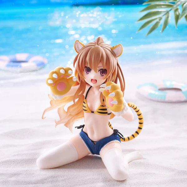 Figurine Toradora! - Taiga Aisaka Desktop Cute Tiger Swimsuit Ver. - Taito Flo'Kaze