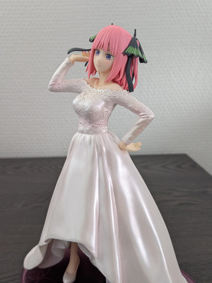 Figurine Occasion The Quintessential Quintuplets - Nino Nakano Ichiban Kuji Bride Style Lot B - Bandai Flo'Kaze
