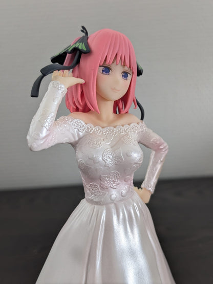 Figurine Occasion The Quintessential Quintuplets - Nino Nakano Ichiban Kuji Bride Style Lot B - Bandai Flo'Kaze