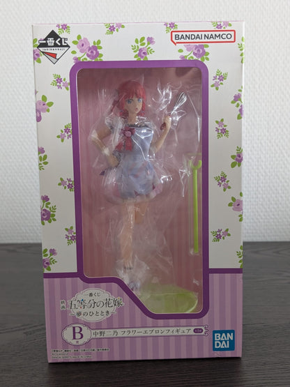 Figurine Occasion The Quintessential Quintuplets - Nino Nakano Ichiban Kuji Flower Apron Lot B - Bandai Flo'Kaze