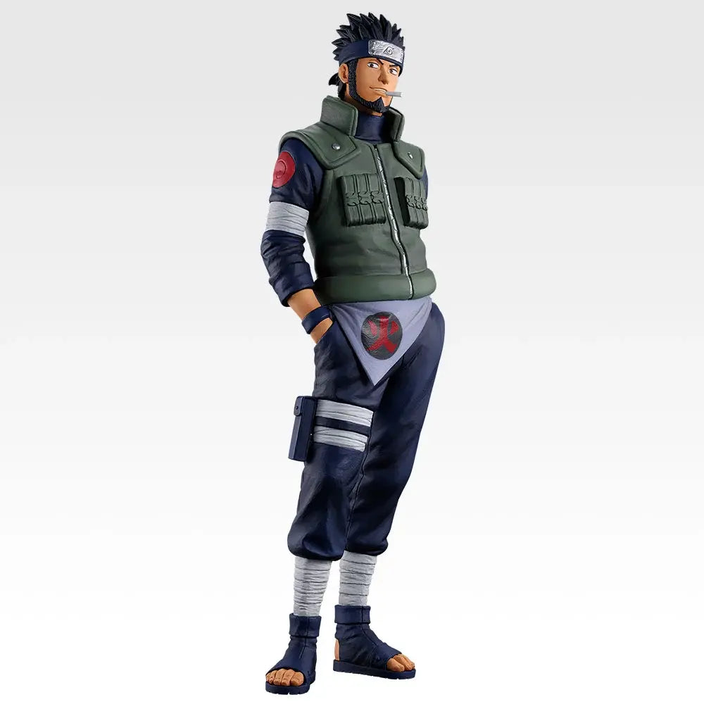 Figurine Naruto Shippuden - Sarutobi Asuma Masterlise Ichiban Kuji Hidan & Kakuzu Arc Lot B - Bandai Flo'Kaze