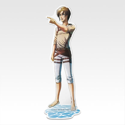 Goodies L'Attaque Des Titans - Eren Jager Big Acrylic Stand Ichiban Kuji Take Down The Beast Titans Lot C - Bandai Flo'Kaze