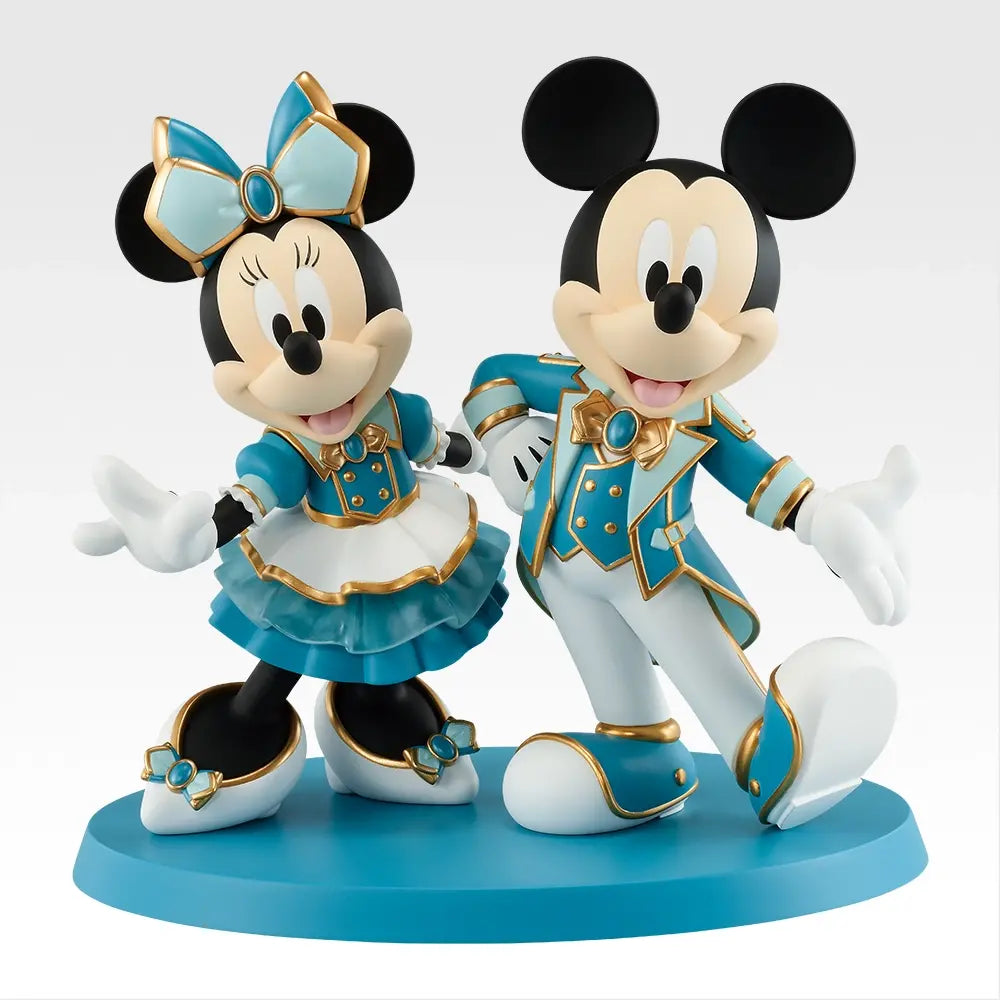 Figurine Disney - Mickey & Minnie Ichiban Kuji World Of Imagination Last One - Bandai Flo'Kaze
