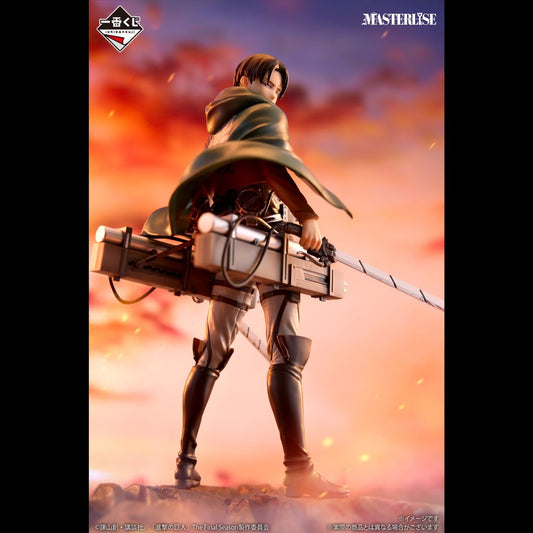 Figurine L'Attaque Des Titans - Levi Ackerman Ichiban Kuji Take Down The Beast Titans Lot B - Bandai Flo'Kaze