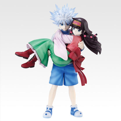 Figurine HunterXHunter - Killua & Alluka/Nanika Zoldyck Ichiban Kuji Cross the "X-Day" Lot A - Bandai Flo'Kaze
