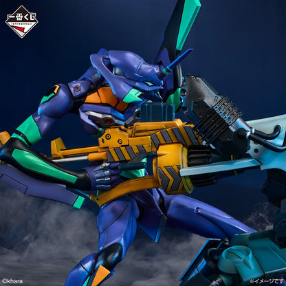 Figurine Evangelion - Evangelion Unit-01 Mega Vignette Ichiban Kuji Evangelion: 1.0 You are (Not) Alone Lot A - Bandai Flo'Kaze