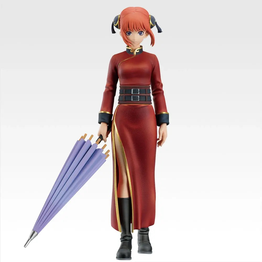 Figurine Gintama - Kagura Masterlise Expiece Exhibition Character Visual Ichiban Kuji Gathering Of 20th Birthdays Part.2 Lot D - Bandai Flo'Kaze