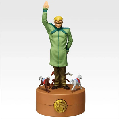 Figurine Jojo's Bizarre Adventure Steel Ball Run - Steven Steel Trinket Box Ichiban Kuji Steel Ball Run Lot E - Bandai Flo'Kaze