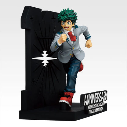 Figurine My Hero Academia - Izuku Midoriya 10th Anniversary Masterlise Ichiban Kuji The Story Of Becoming The Greatest Hero Last One - Bandai Flo'Kaze