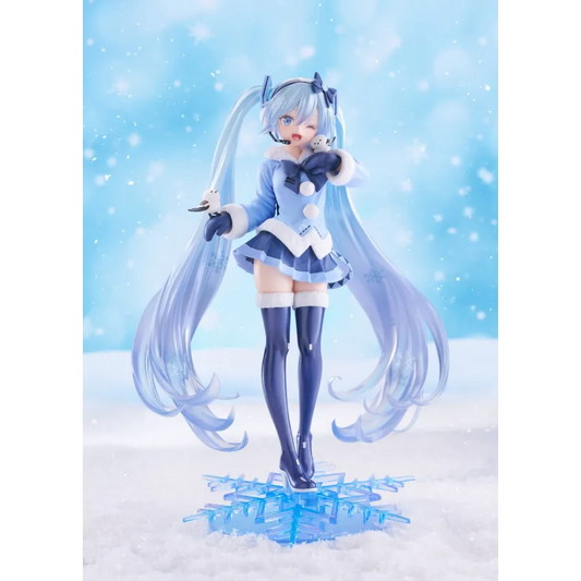Figurine Vocaloid - Hatsune Miku AMP+ Snow Miku All Stars 2012 Ver. - Taito Flo'Kaze