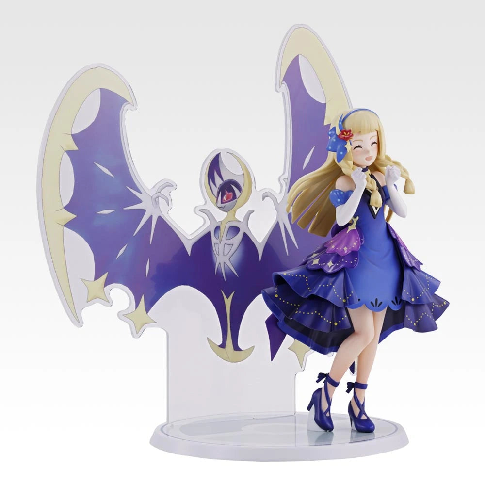 Figurine Pokemon - Lilie & Lunala Masterlise Plus Ichiban Kuji Pokemon Masters EX 7th Anniversary Lot B - Bandai Flo'Kaze