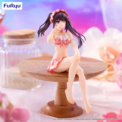 Figurine Date A Live V - Tokisaki Kurumi Noodle Stopper Swimsuit Pastel Red Ver. - FuRyu Flo'Kaze