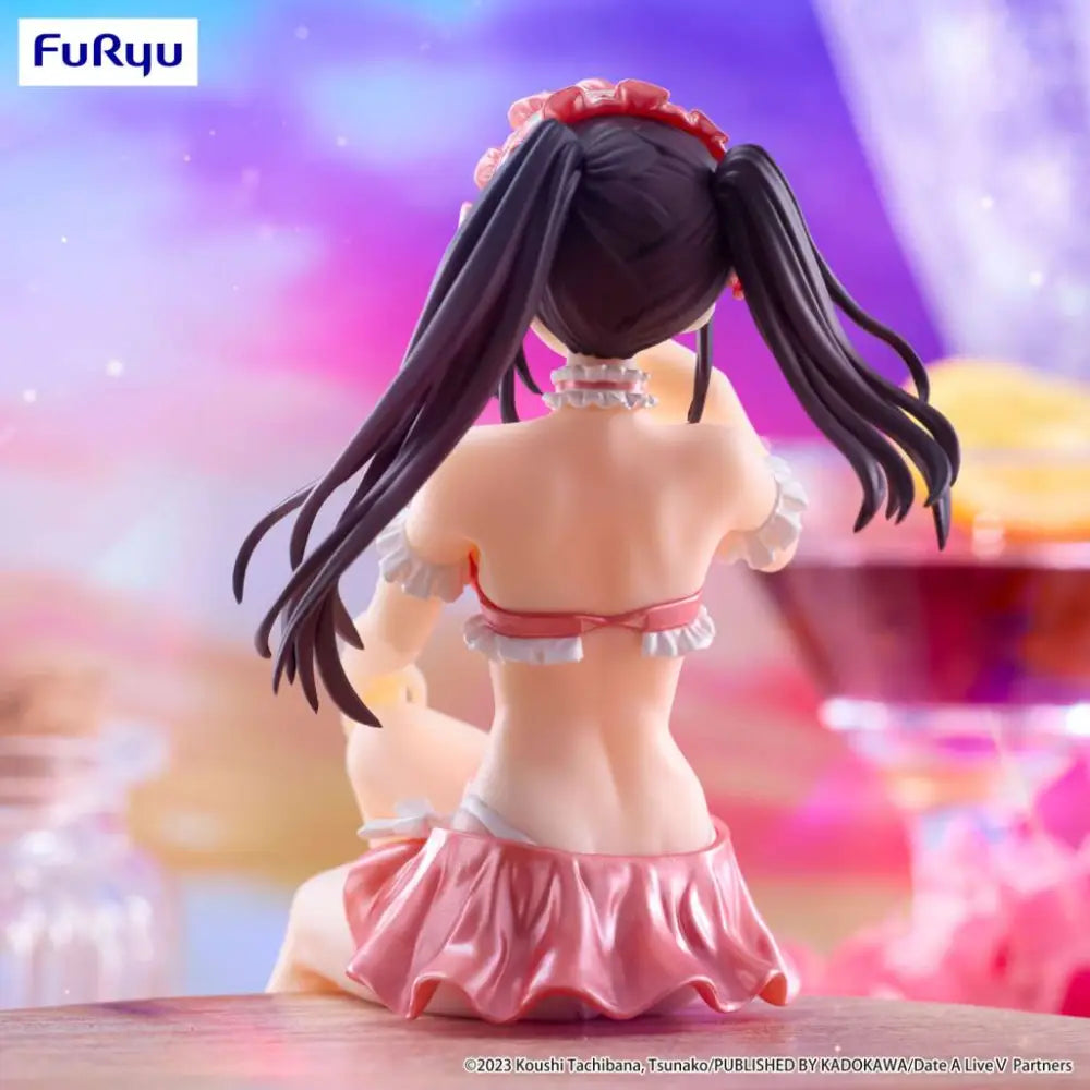 Figurine Date A Live V - Tokisaki Kurumi Noodle Stopper Swimsuit Pastel Red Ver. - FuRyu Flo'Kaze