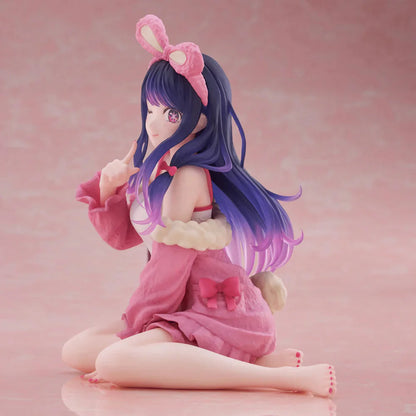 Figurine Oshi No Ko - Hoshino Ai Desktop Cute Rabbit Room Wear Ver. - Taito Flo'Kaze