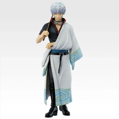 Figurine Gintama - Gintoki Sakata Masterlise Expiece Exhibition Character Visual Ichiban Kuji Gathering Of 20th Birthdays Part.2 Lot A - Bandai Flo'Kaze