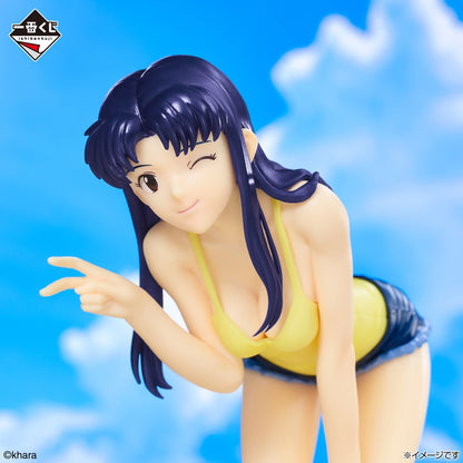 Figurine Evangelion - Misato Katsuragi Ichiban Kuji Evangelion: 1.0 You are (Not) Alone Lot C - Bandai Flo'Kaze