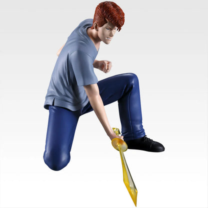 Figurine Yu Yu Hakusho - Kazuma Kuwabara Masterlise Ichiban Kuji Gate To The Demon World Arc Lot B - Bandai Flo'Kaze