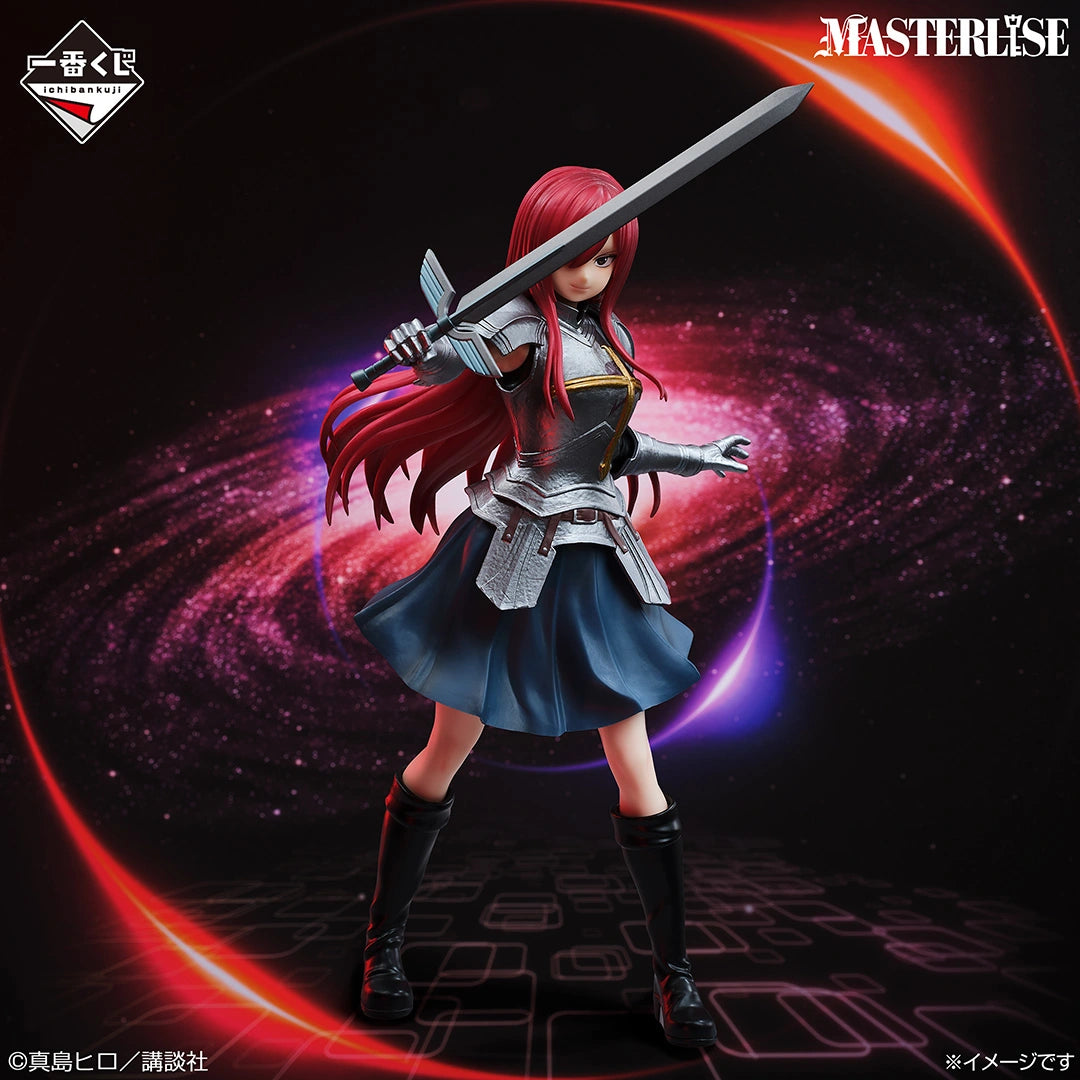 Figurine Fairy Tail - Erza Scarlet Masterlise Ichiban Kuji 20th Anniversary Last One - Bandai Flo'Kaze