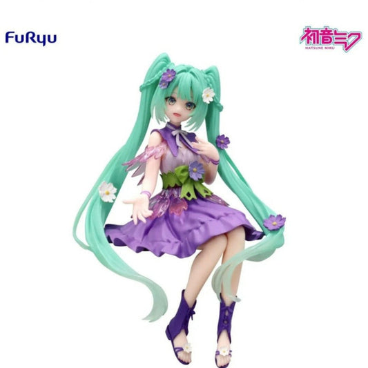 Figurine Vocaloid - Hatsune Miku Fairy Flower Cosmos Violet Ver. - FuRyu Flo'Kaze