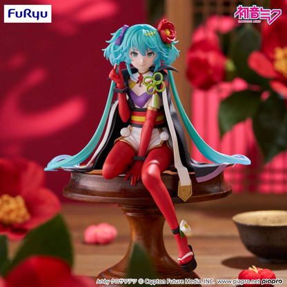 Figurine Vocaloid - Hatsune Miku Noodle Stopper Flower Fairy Camelia - FuRyu Flo'Kaze