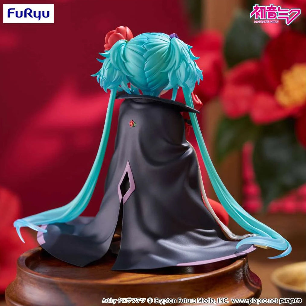 Figurine Vocaloid - Hatsune Miku Noodle Stopper Flower Fairy Camelia - FuRyu Flo'Kaze