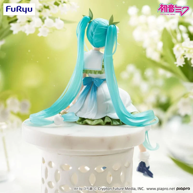Figurine Vocaloid - Hatsune Miku Noodle Stopper Flower Fairy Lily Of The Valley - FuRyu Flo'Kaze