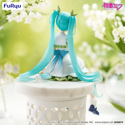 Figurine Vocaloid - Hatsune Miku Noodle Stopper Flower Fairy Lily Of The Valley - FuRyu Flo'Kaze