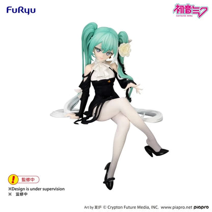 Figurine Vocaloid - Hatsune Miku Noodle Stopper Flower Fairy White Rose - FuRyu Flo'Kaze