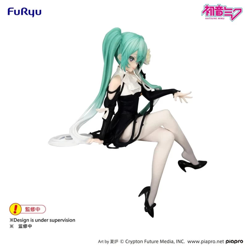 Figurine Vocaloid - Hatsune Miku Noodle Stopper Flower Fairy White Rose - FuRyu Flo'Kaze