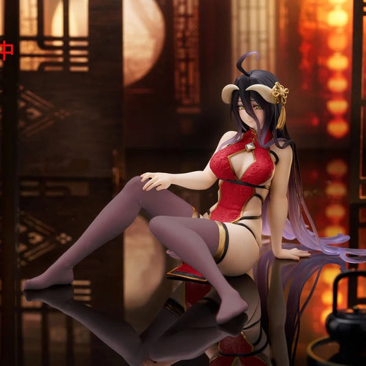 Figurine Overlord - Albedo Desktop Cute Renewal Chinese Dress Ver. - Taito Flo'Kaze