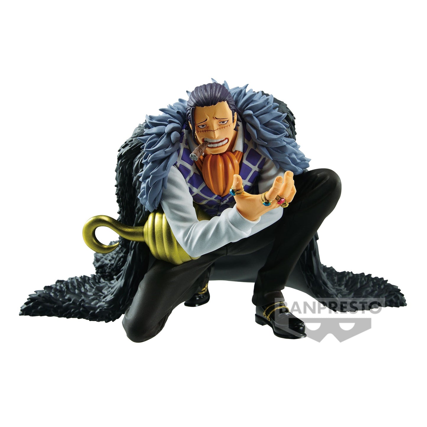 FIGURINE ONE PIECE - CROCODILE BATTLE RECORD COLLECTION - BANPRESTO - Flo'Kaze