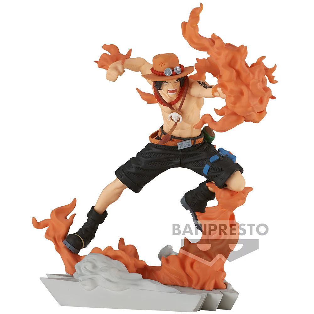Figurine One Piece - Portgas D. Ace Senkou Zekkei - Banpresto Flo'Kaze