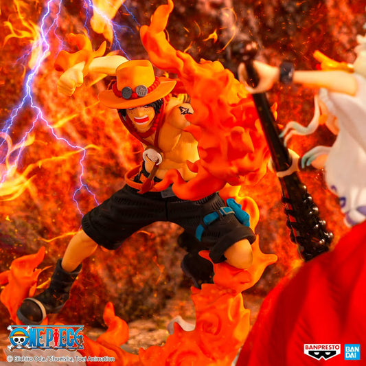 Figurine One Piece - Portgas D. Ace Senkou Zekkei - Banpresto Flo'Kaze