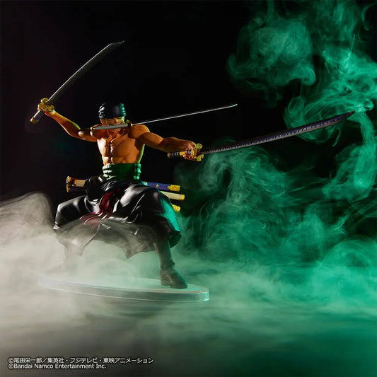 Figurine One Piece - Roronoa Zoro Ichiban Kuji  Haou No Chou With One Piece Treasure Cruise Lot D - Bandai Flo'Kaze