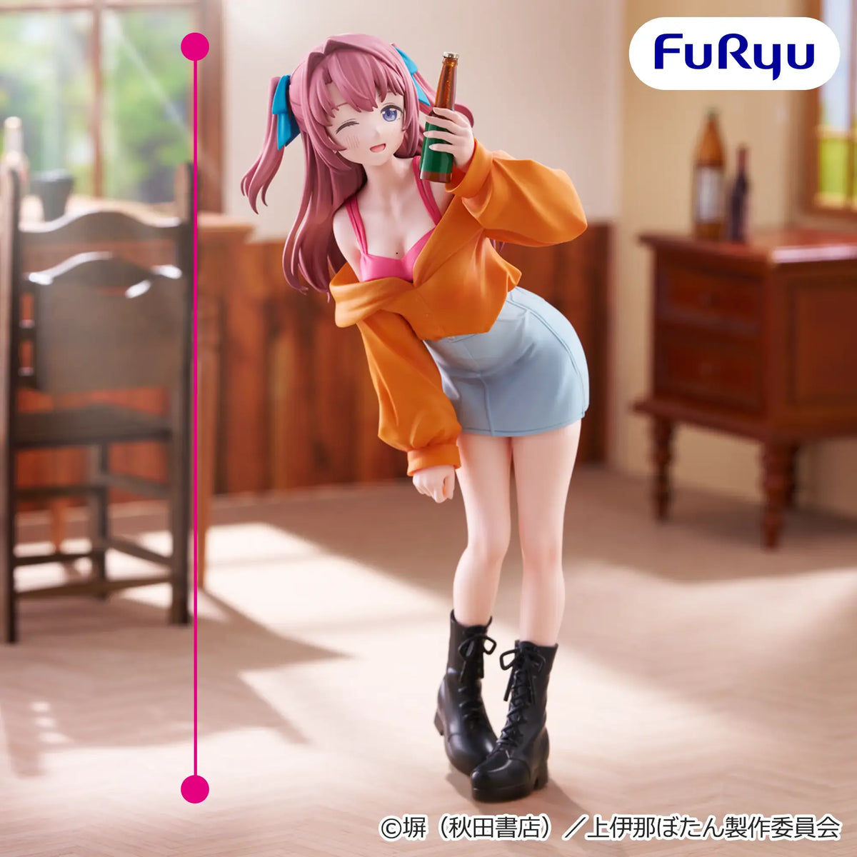 Figurine Botan Kamiina Fully Blossoms When Drunk - Kamiina Botan Muchute - FuRyu Flo'Kaze