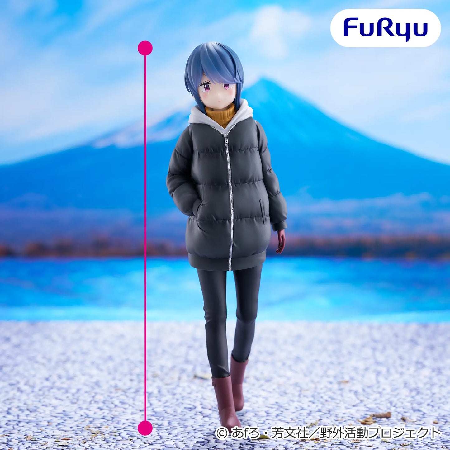 Figurine Laid-Back Camp - Shima Rin Trio-Try-It - FuRyu Flo'Kaze