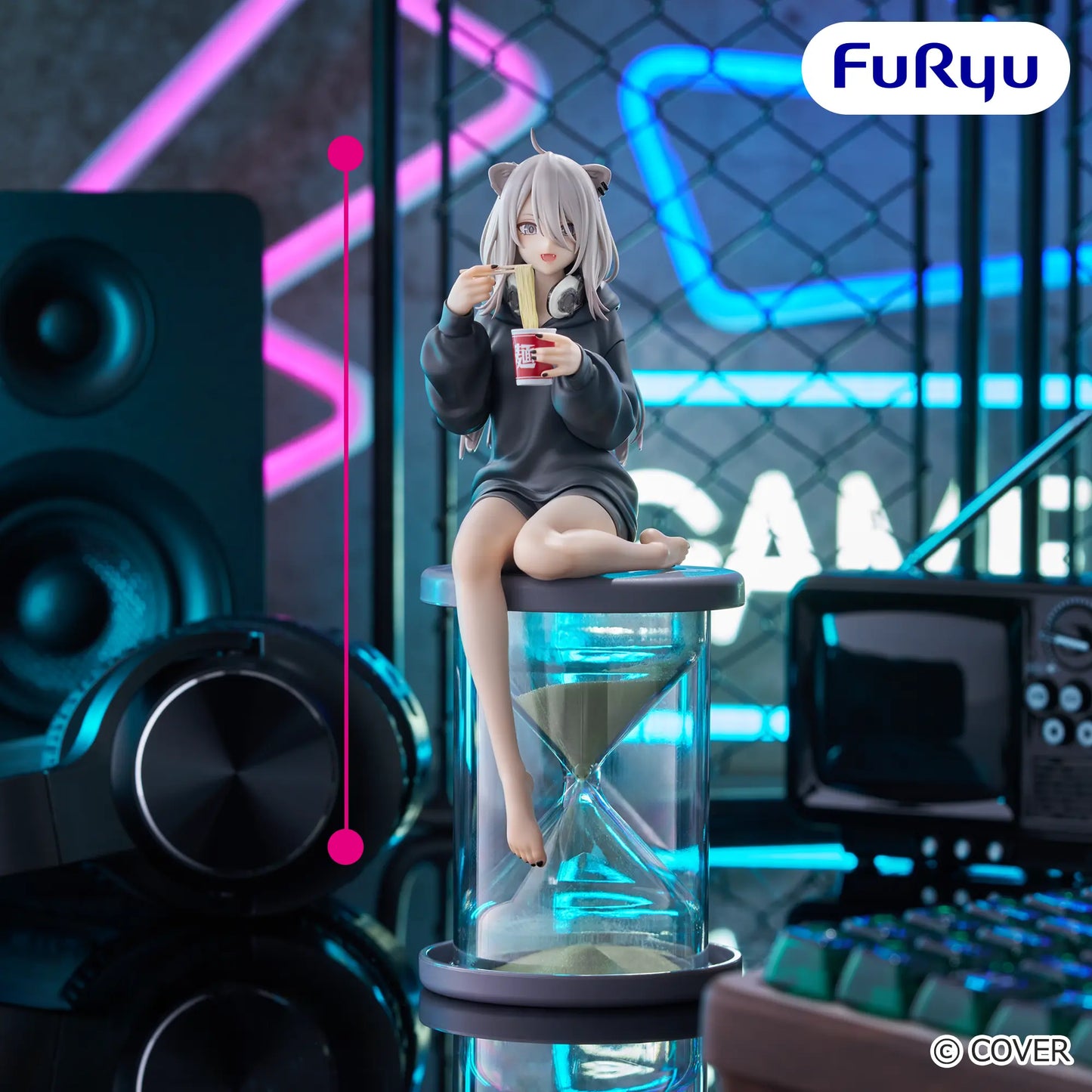 Figurine Hololive - Shishiro Botan Noodle Stopper Figure Plus - FuRyu Flo'Kaze